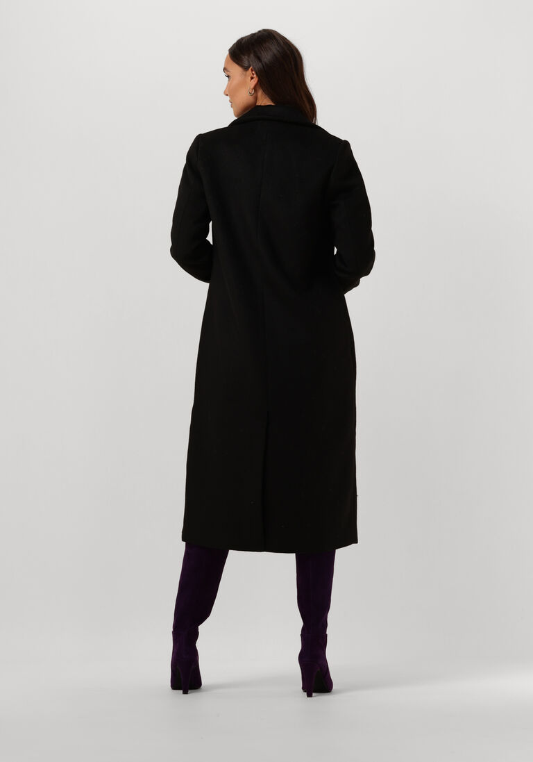 NOTRE-V zwarte notre-v mantel wool coat