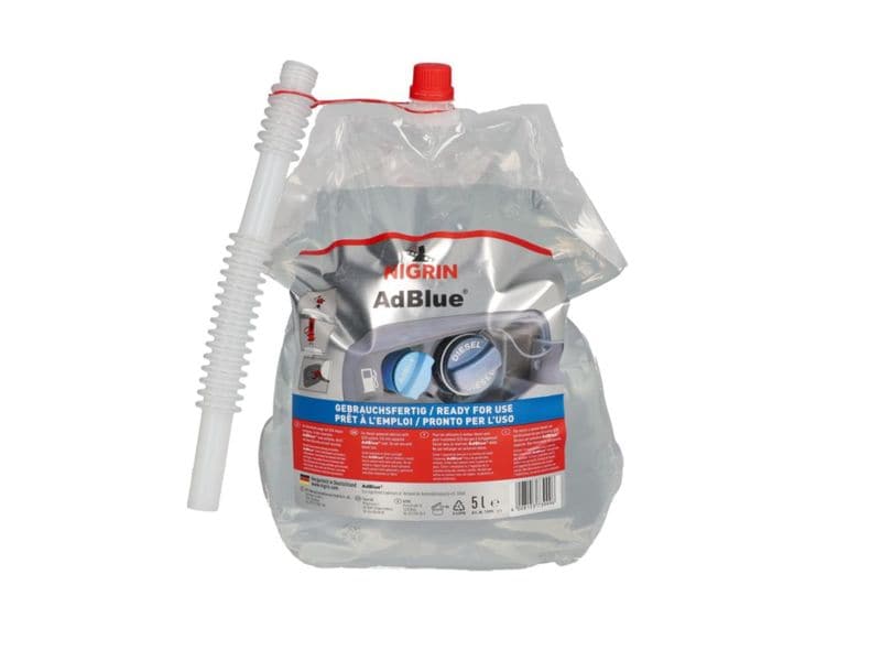 NIGRIN AdBlue Standbeutel 5 l AdBlue für SCR-Dieselfahrzeuge