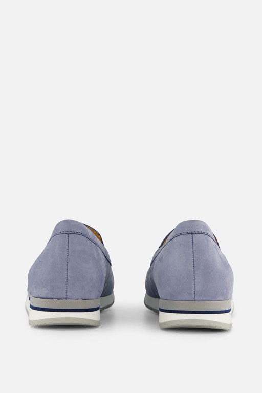 Gabor Instappers blauw Nubuck