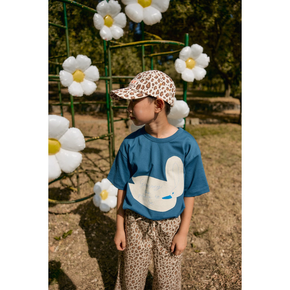 Køb TinyCottons Off-White Animal Print Kasket