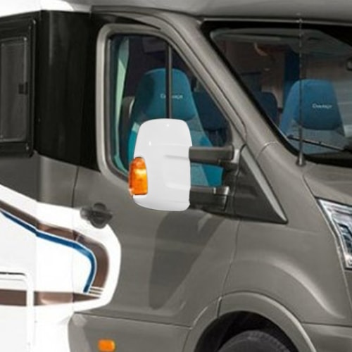 Coques de rétros HTD Blanches Ford Transit de 2014 à 2025