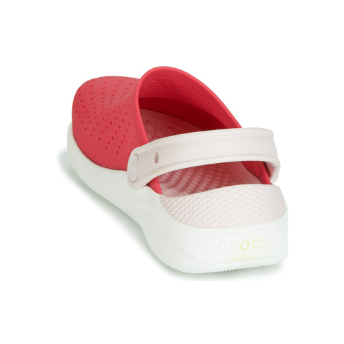 Crocs - LITERIDE CLOG K - Rouge / blanc