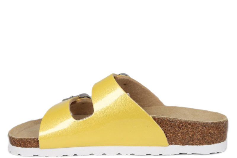 ROOTS SANDAL GUL METALLIC