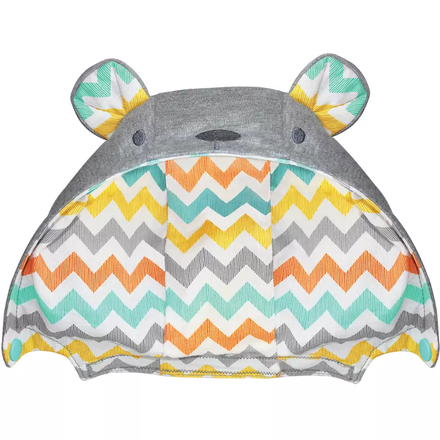 Infantino Cuddle Up Ergnomische Babytrage mit Kapuze (Teddy)