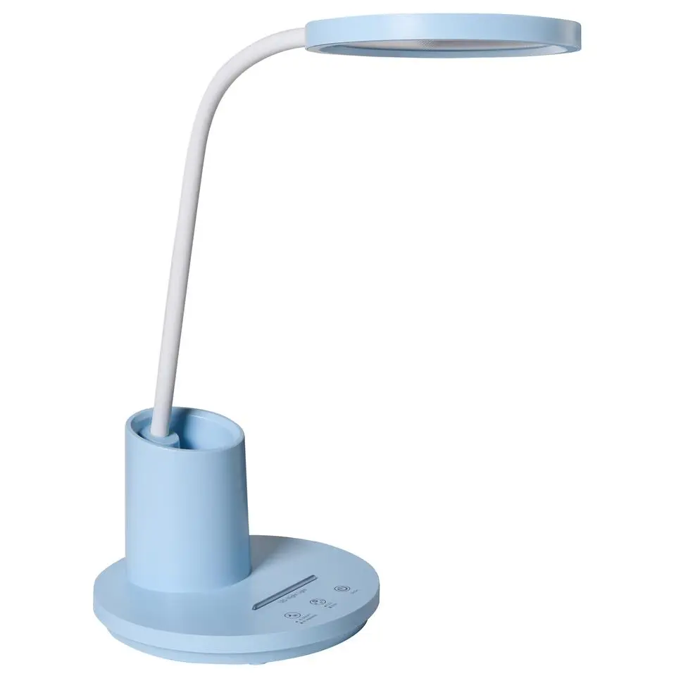 VELA - Bureaulamp LED - Blauw - Synthetisch materiaal
