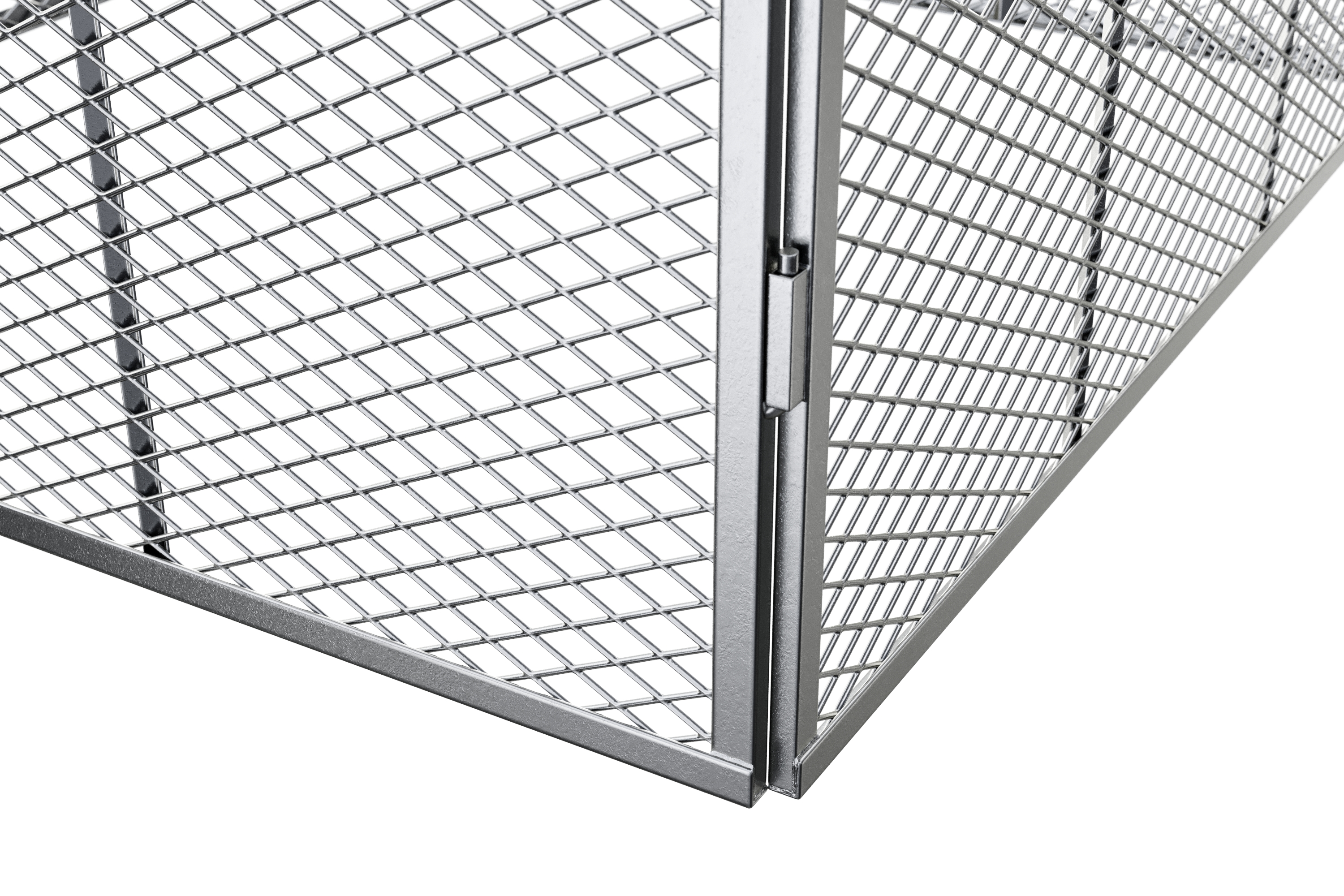 Komposter Metall 800L 100 x 100 x 80 cm