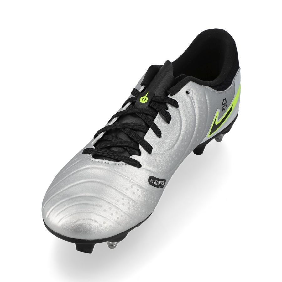 Nike Tiempo Legend 10 Academy SG-PRO Anti-Clog Mad Voltage - Argenté/Noir/Jaune Fluo