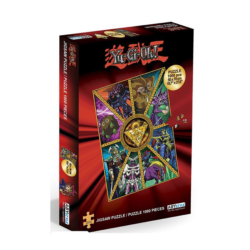 Puzzle 1000 pièces Yu-Gi-Oh! - Les Monstres de Yugi Muto