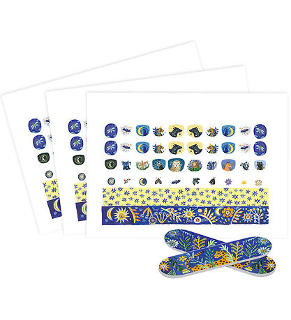 Djeco Nägel Stickers - 120 st. - Mondlichtreflexionen