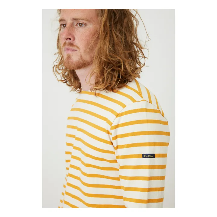 Le Minor T-shirt Marinière | Orange