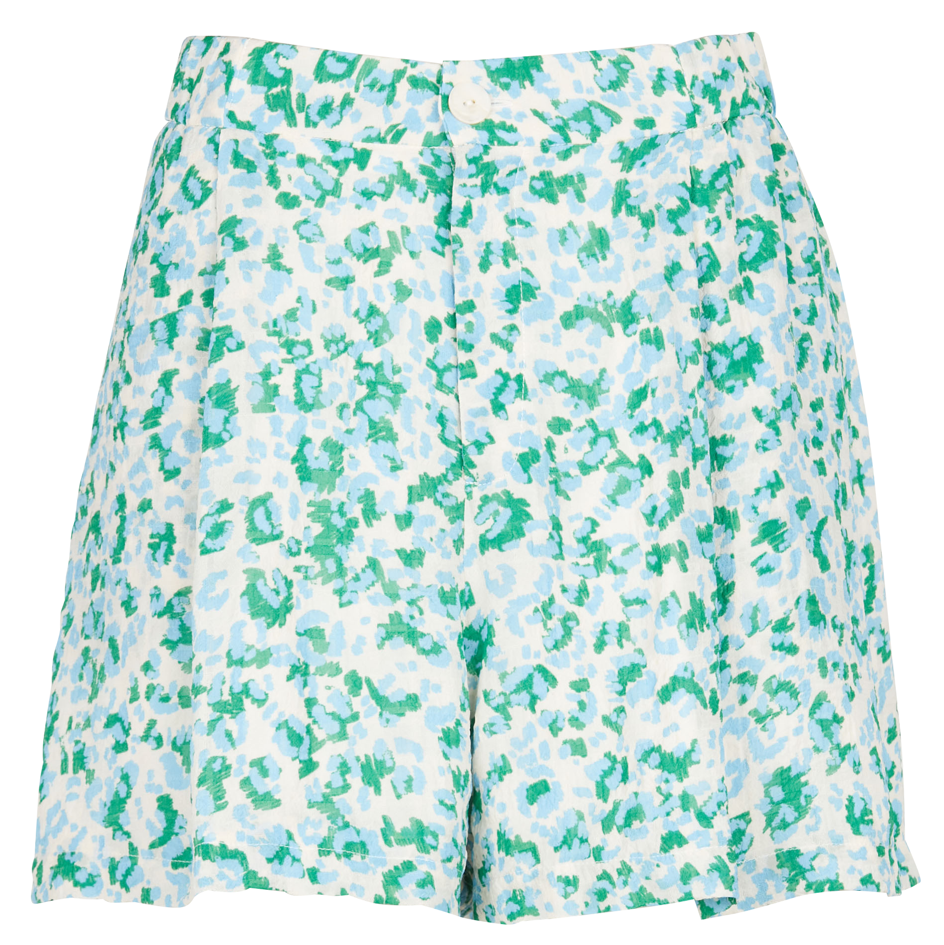 Short taille haute imprimé| Vert