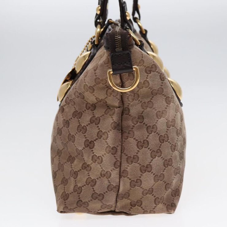 Gucci Vintage Gucci Shoulder Bag Beige