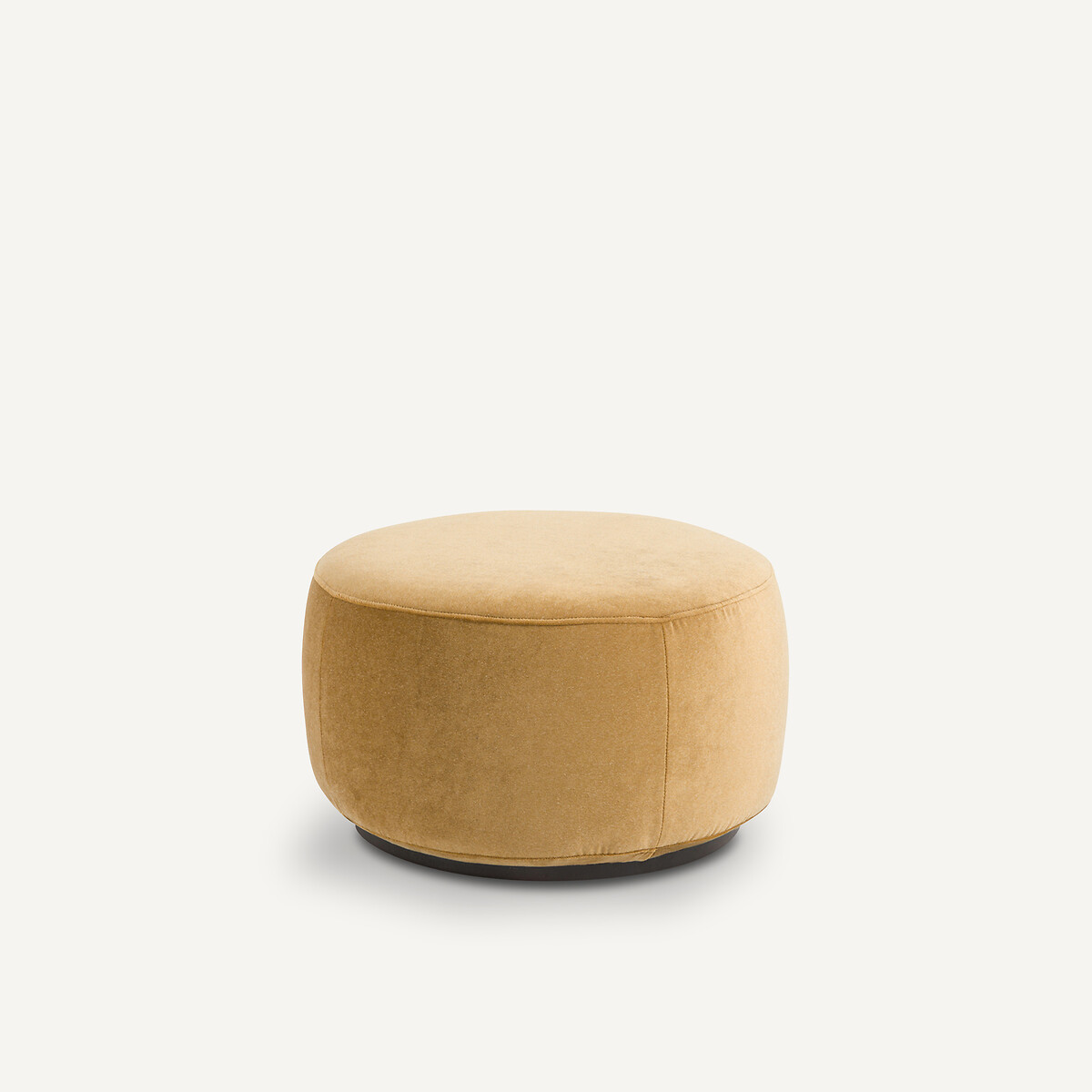 AM.PM<br>Puf XL em linho aveludado, Rosebury
