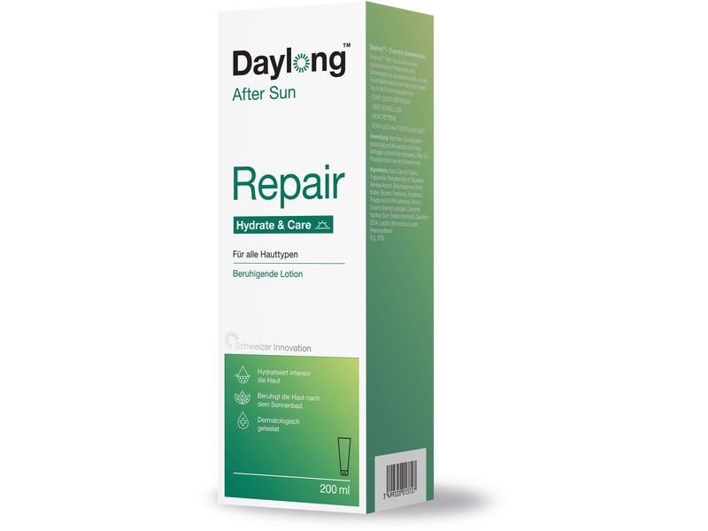 DAYLONG After Sun Lotion Repair 200 ml Pflegendes und feuchtigkeitsspendendes Après Soleil