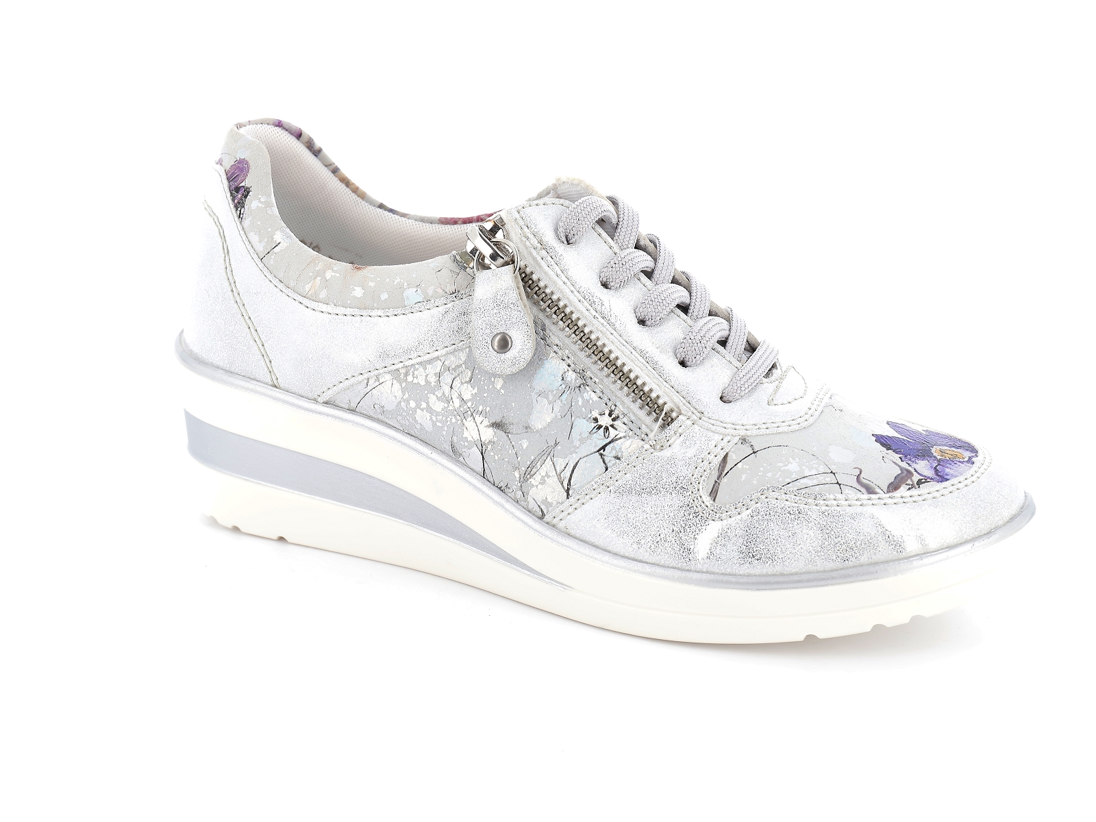 Remonte-R7213 Cuir Multi Blanc