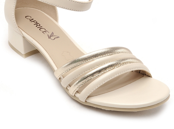 Caprice nu pieds talons femme 28200 beige