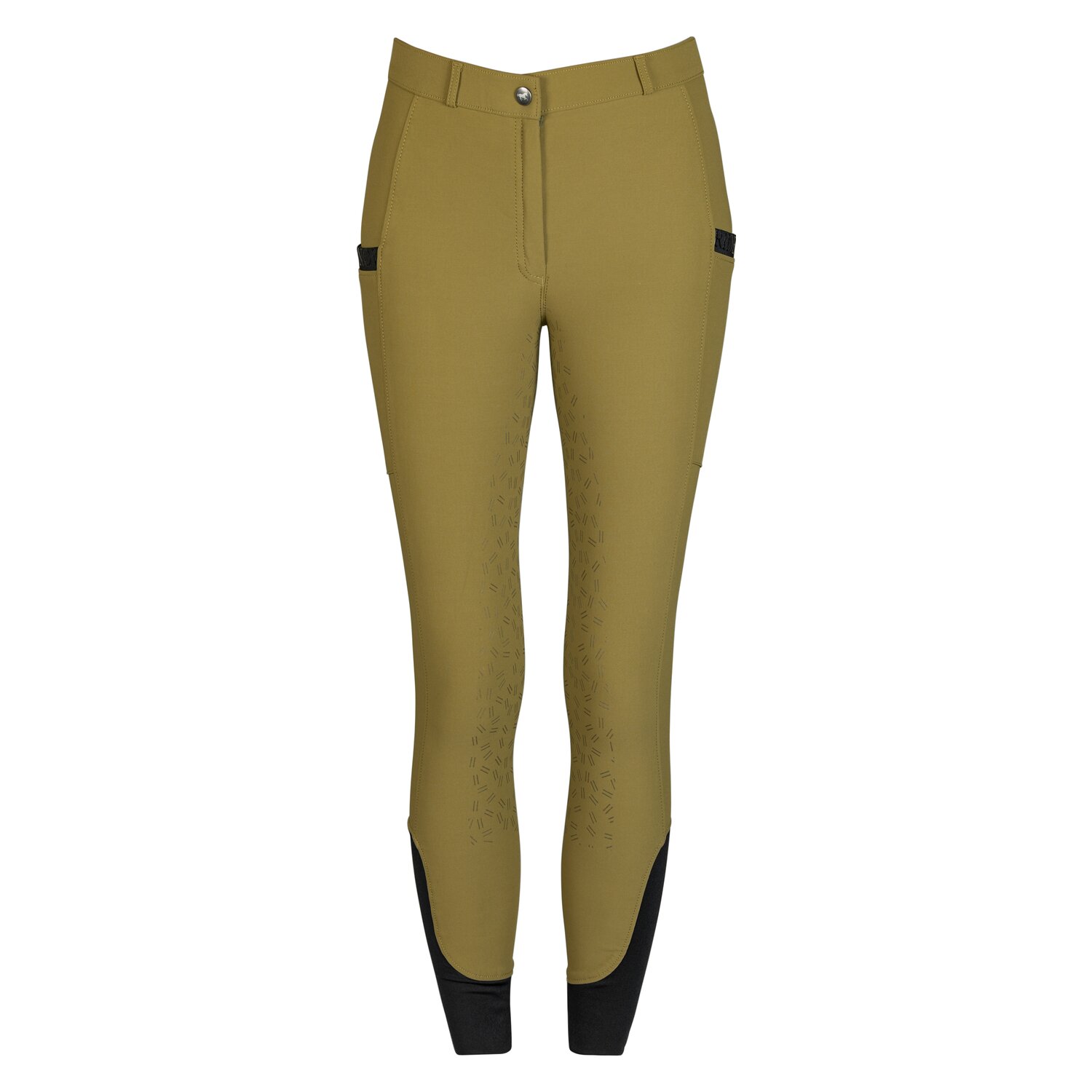 RIDE now Grip-Vollbesatz-Reithose  - moss