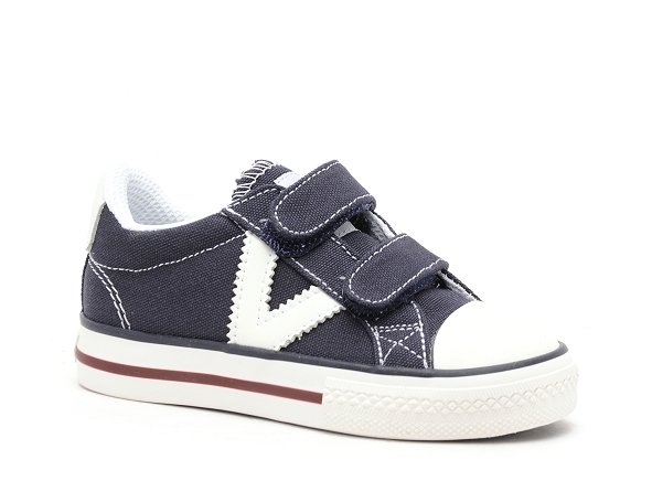 Victoria basses enfant tribu tiras lona con 1065163 bleu