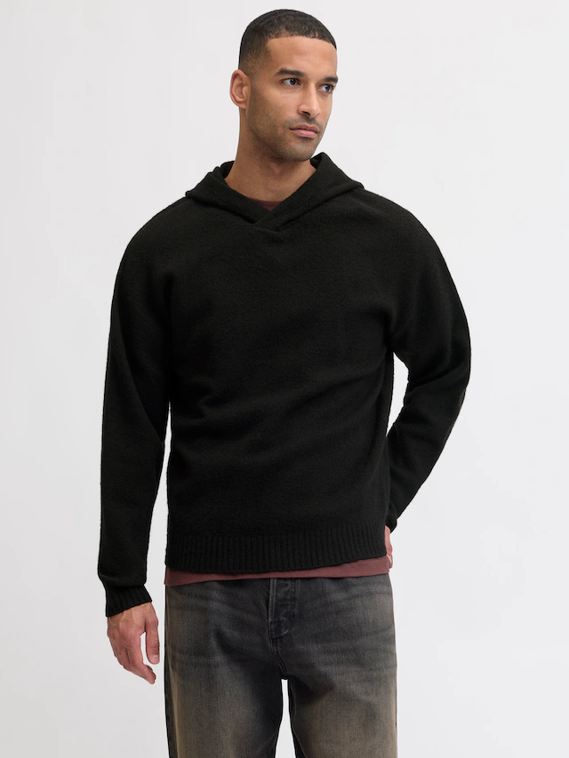 Jack & Jones Kapuzenpullover »JJESOHO OLLIE KNIT HOOD LN«