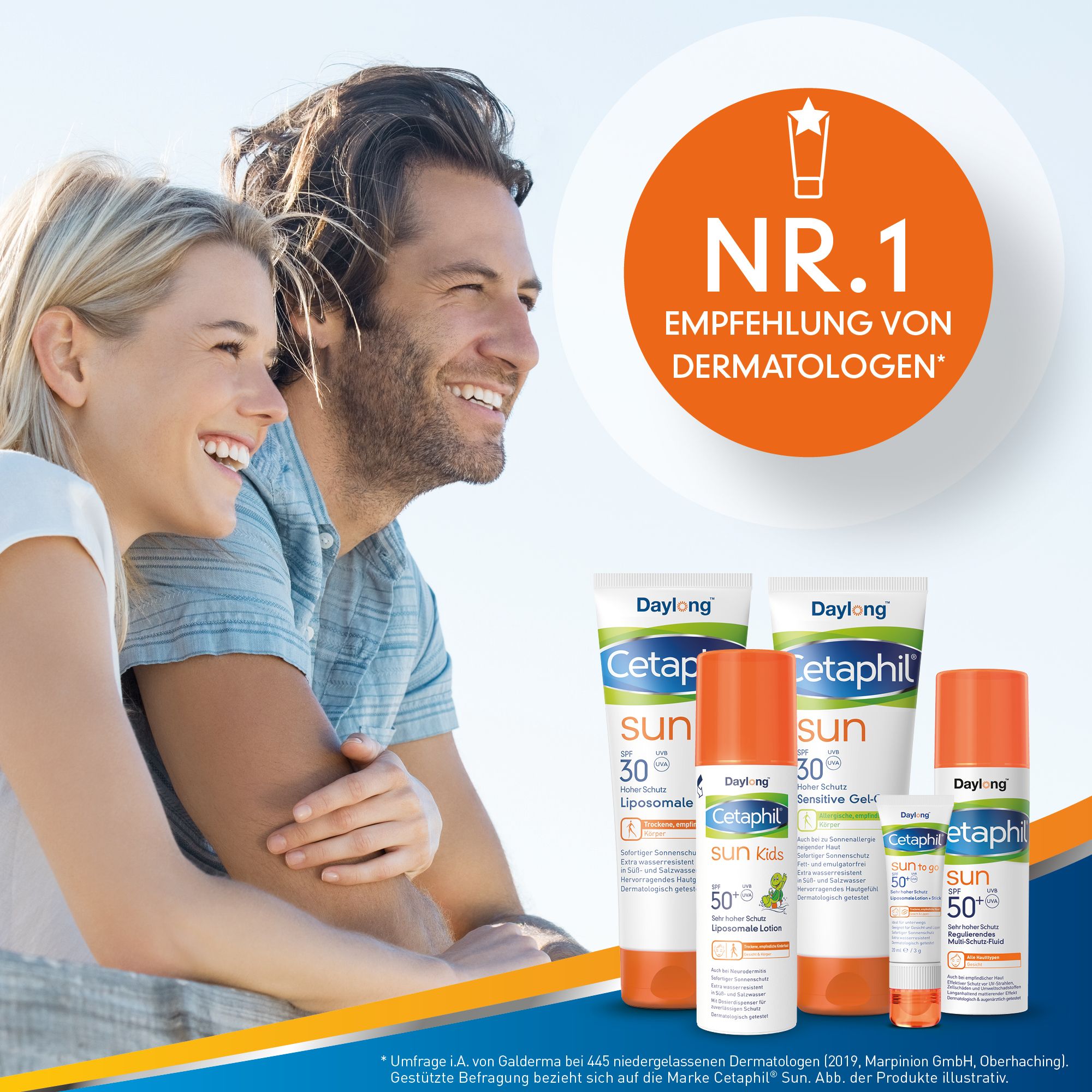 CETAPHIL SUN Sensitive Gel-Spray SPF 30 Extra-leichter, fettfreier Sonnenschutz