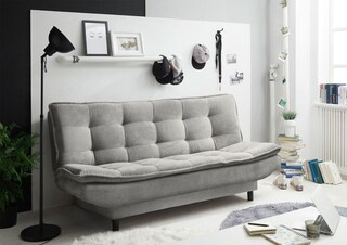 Schlafsofa Patch 2 188x90x89 cm silber