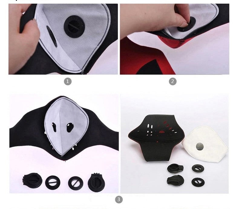 Masque Anti Pollution à Filtre