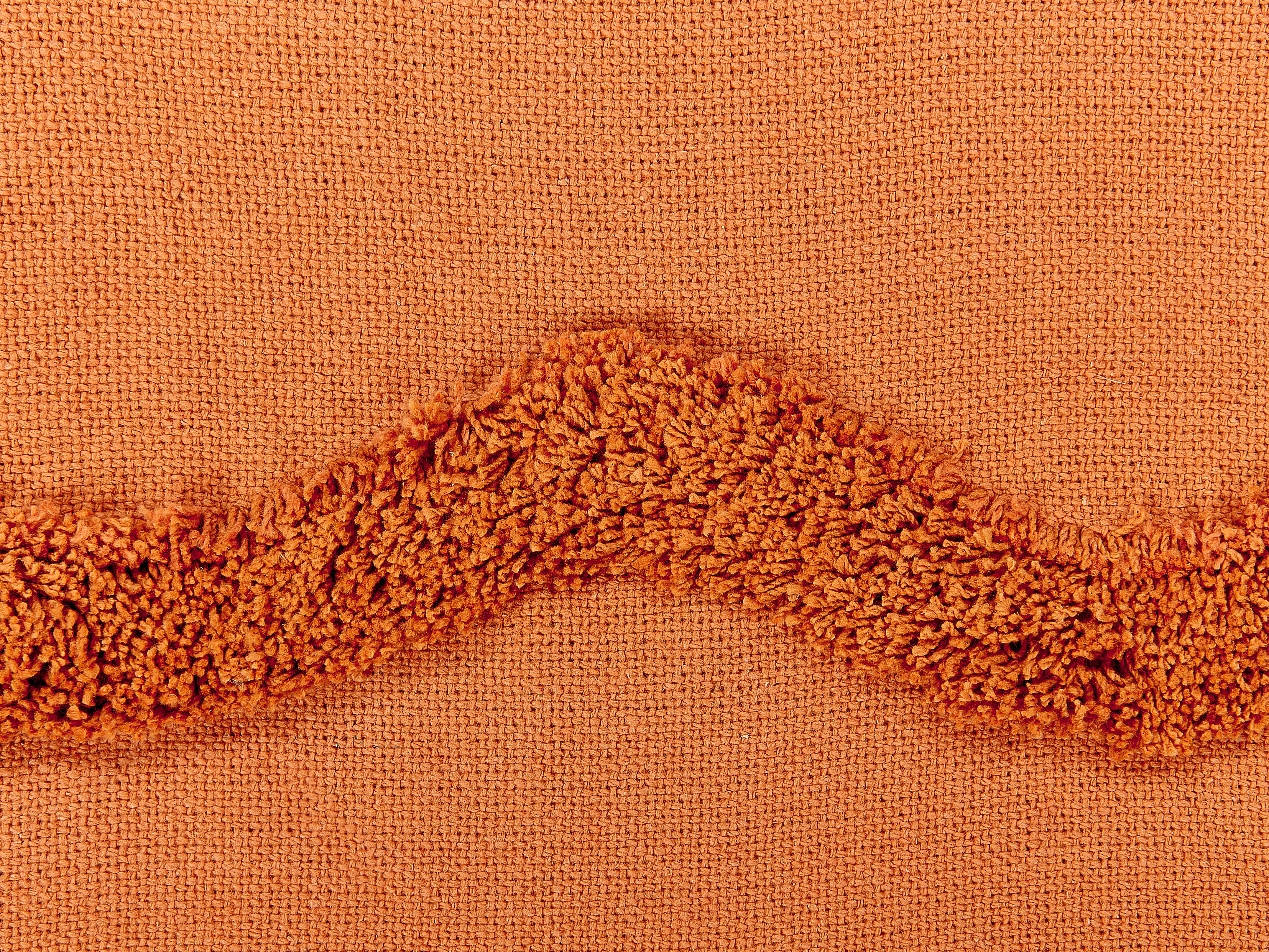 Plaid KHARI Katoen 125 x 150 cm Oranje