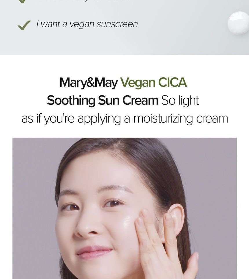 Mary&May - Cica Verzachtende Zonnecrème