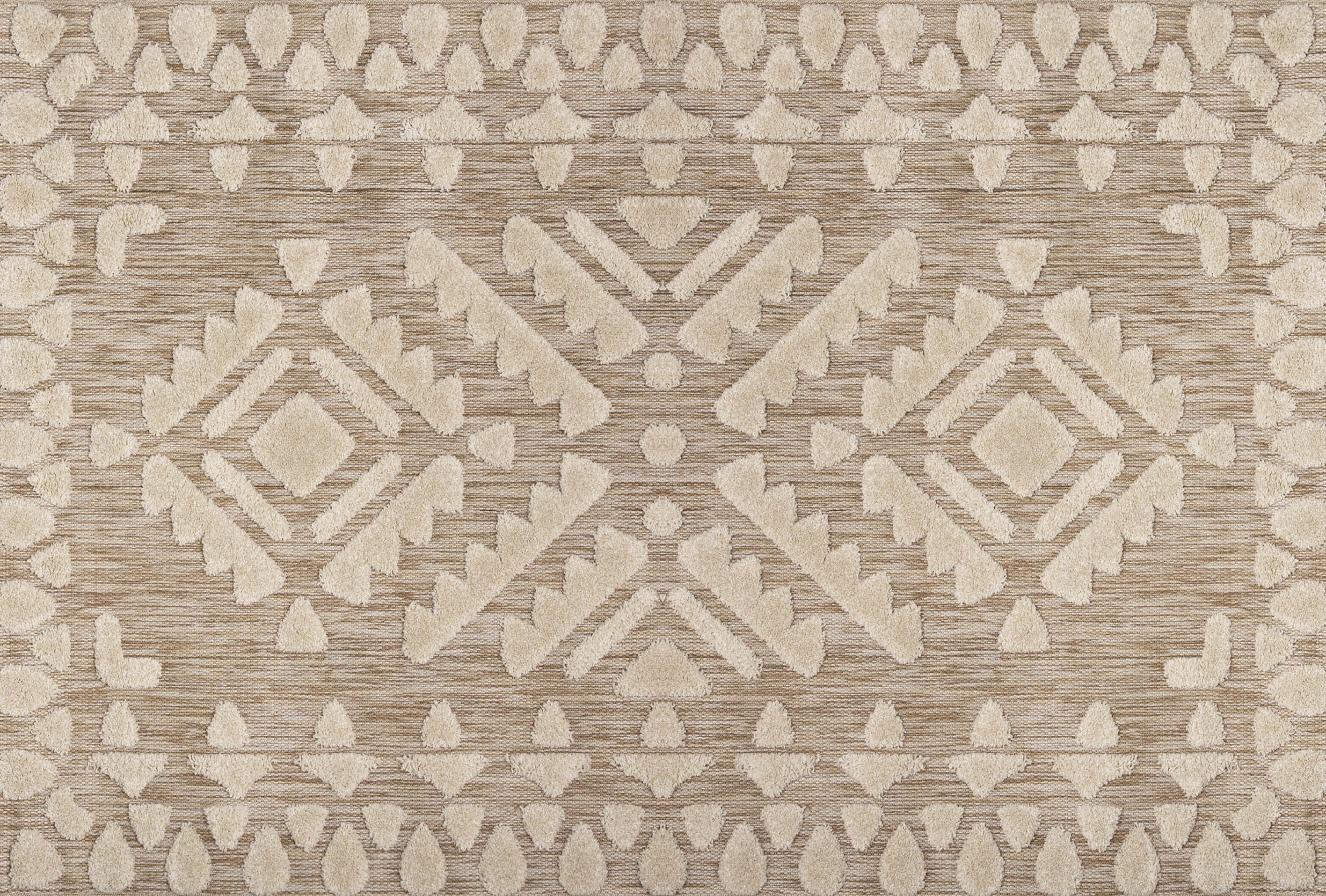 TAPIS MOTIF 3D HANAE D.150X230CM