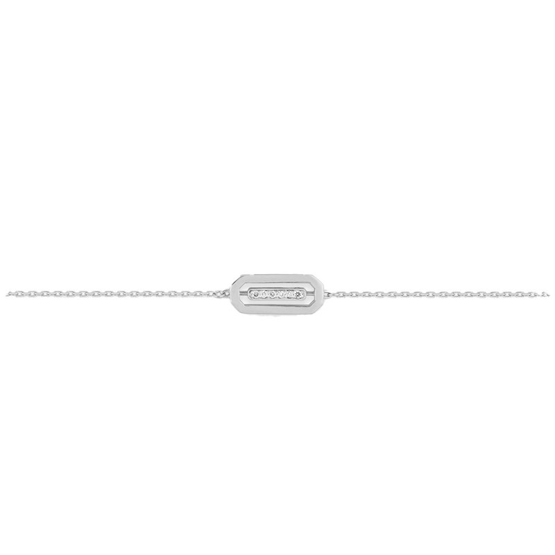 Bracelet Femme - Or 18 Carats - Longueur : 18 cm