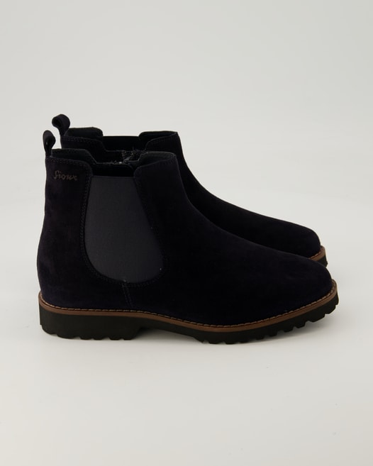 Sioux Meredith-701-H Chelsea Boots in Blau