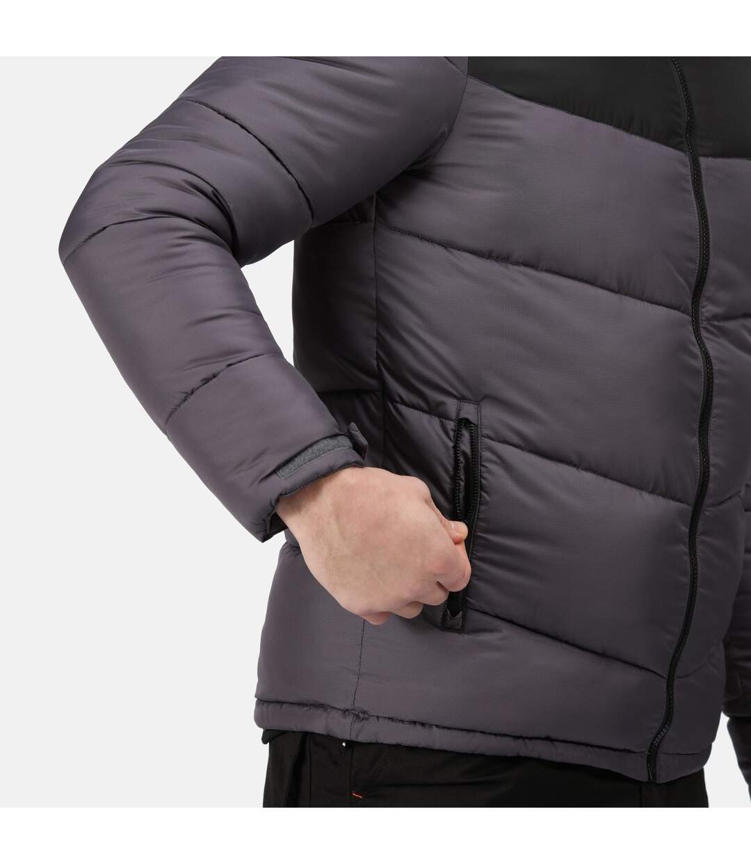 Regatta - Doudoune matelassée REGIME - Homme (Gris / Noir) - UTRG6505