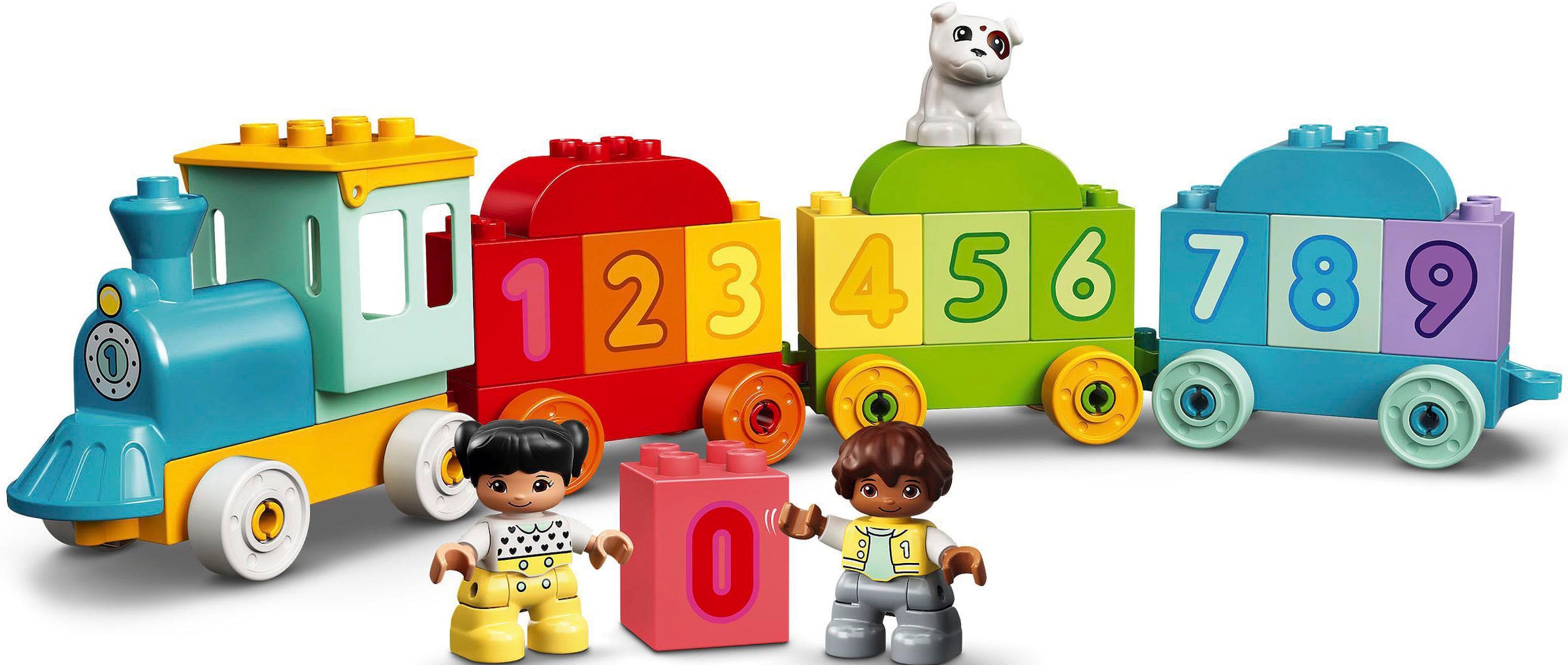 LEGO® Konstruktionsspielsteine »Zahlenzug – Zählen lernen (10954), LEGO® DUPLO® Creative Play«