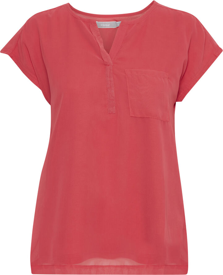 Fransa Zawov 2 Blouse Geranium