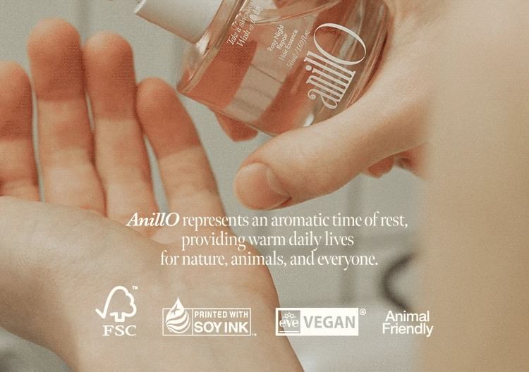 anillO - Rosy Night Repair Hair Essence