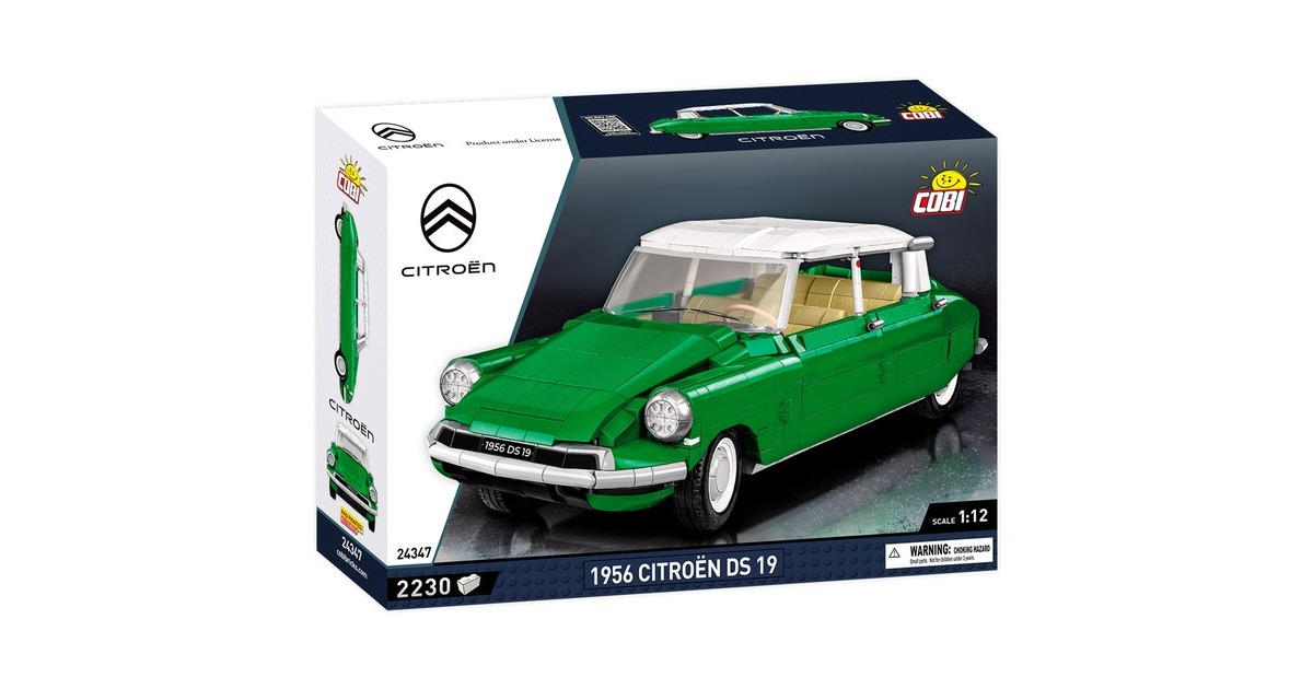 COBICitroen DS 19 1956 Constructiespeelgoed  (Schaal 1:12)