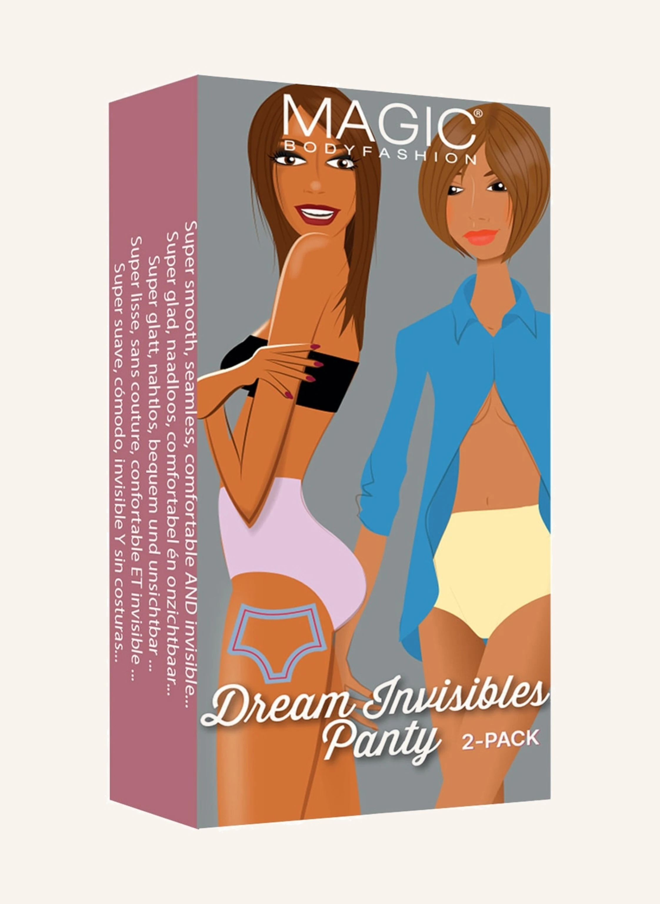 MAGIC Bodyfashion 2er-Pack Panties DREAM INVISIBLES