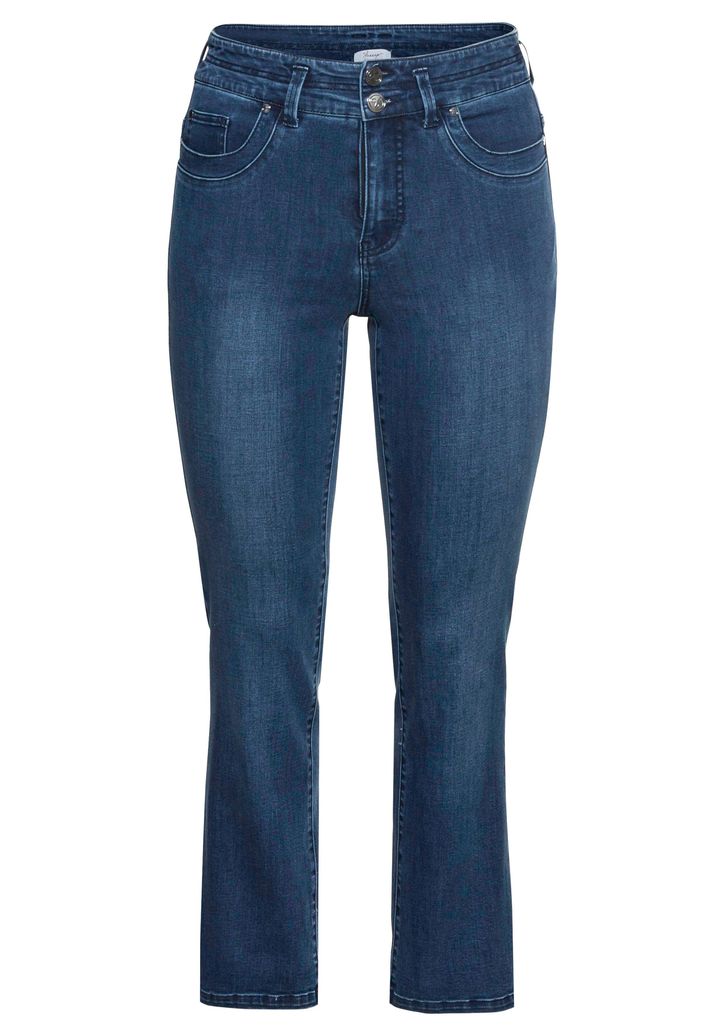 Gerade Jeans in Curvy-Schnitt MANUELA