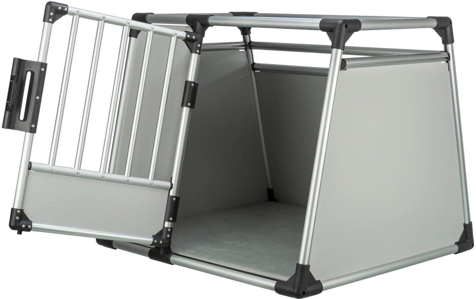 Transportbox  Aluminium L - XL<br>Transportbox, Schwarz/Silber