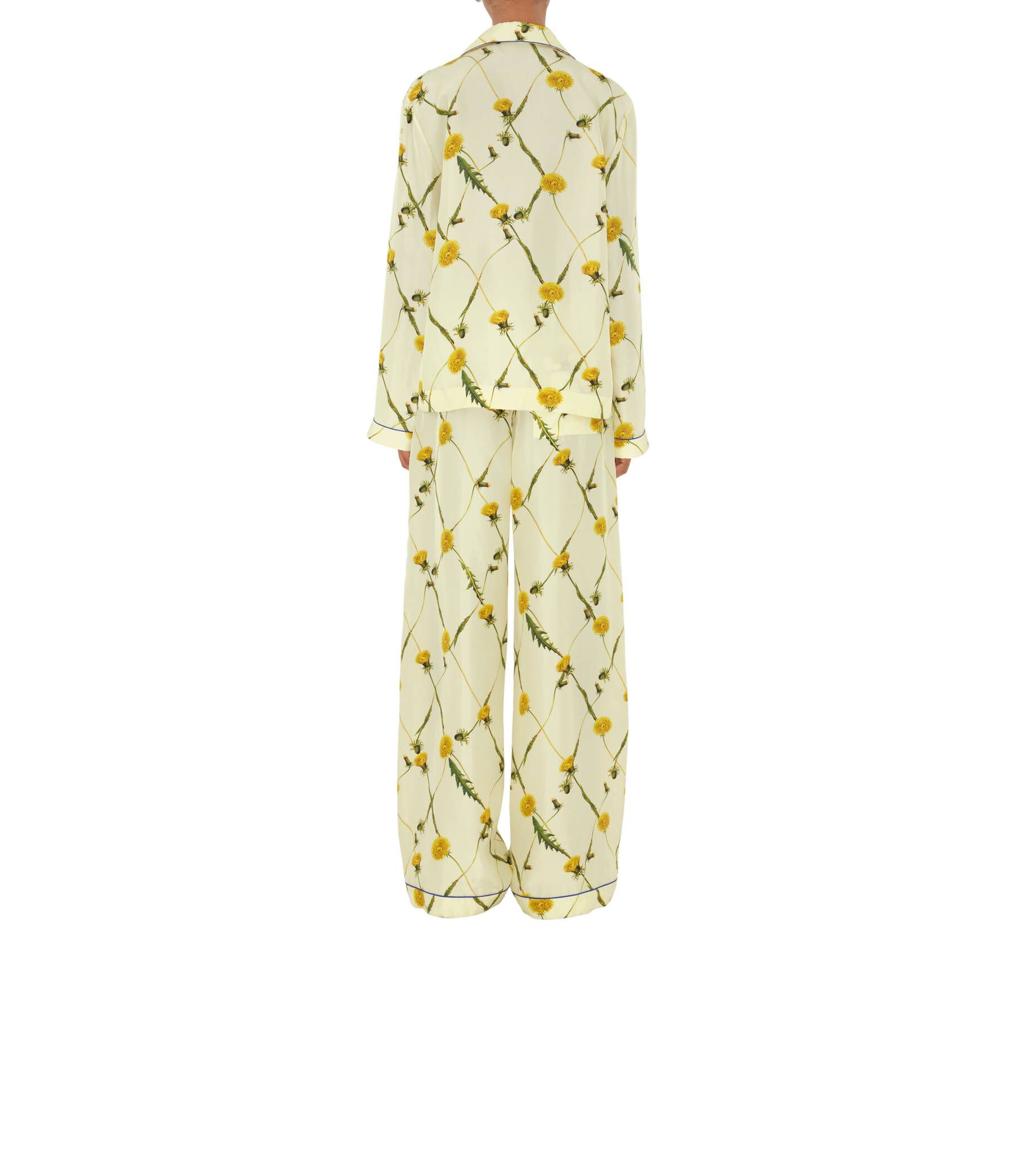 Burberry| Damen Pyjama-Bluse aus Seide Langarm