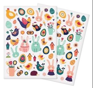 GOMMETTES AU PAYS DE PAQUES X108 PIECES