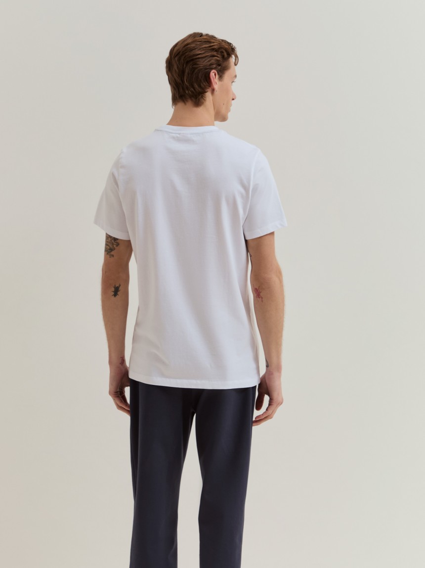 T-shirt em algodão