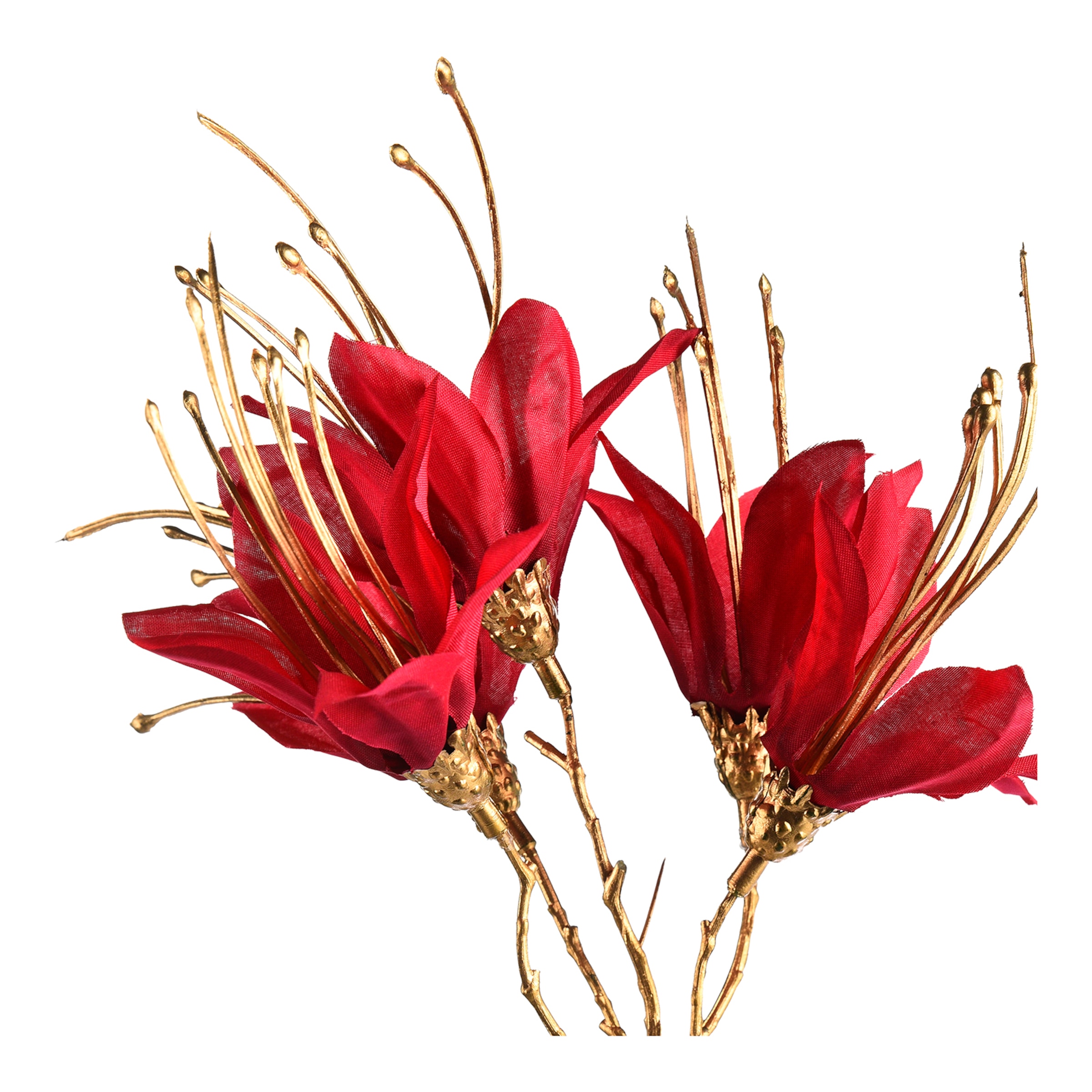 rot, L 23 cm