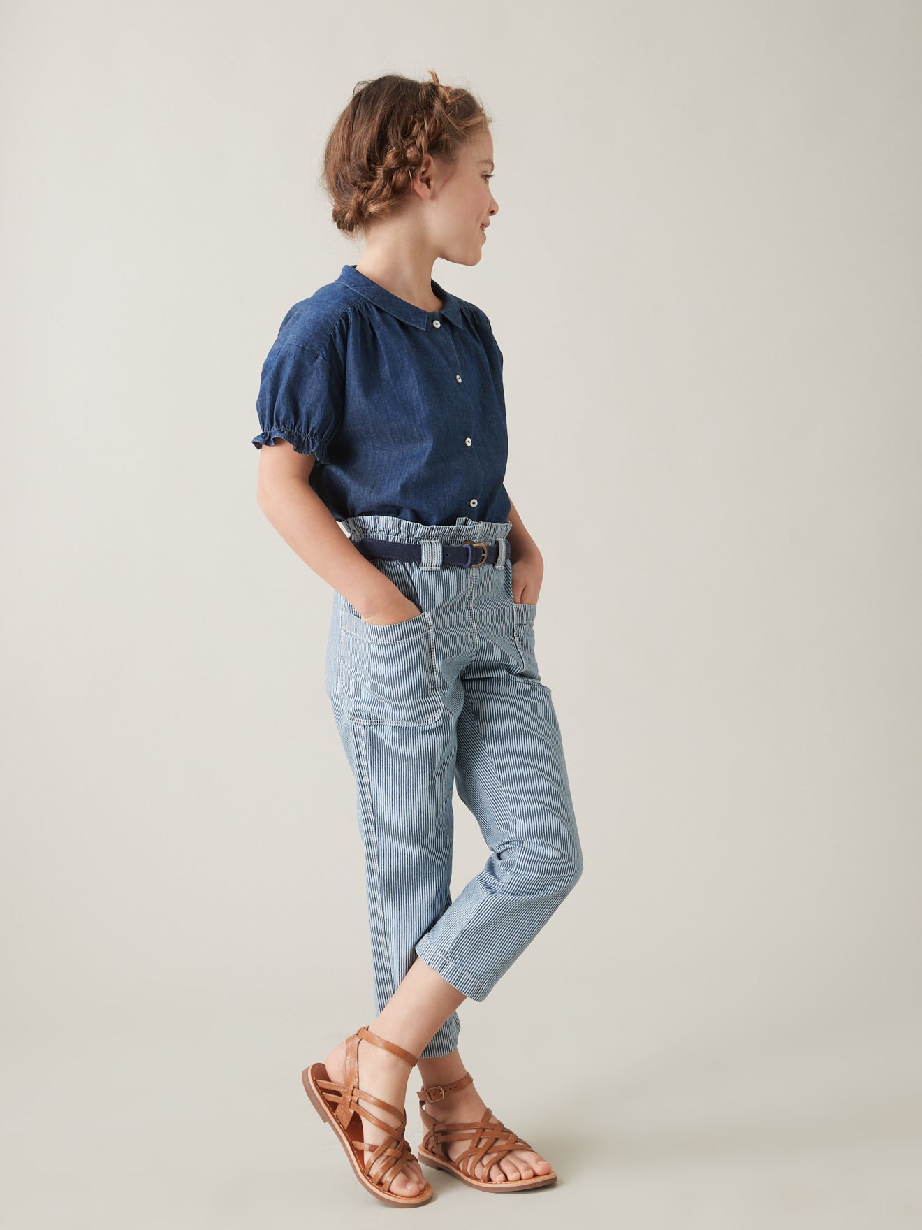 Blouse Fille en denim