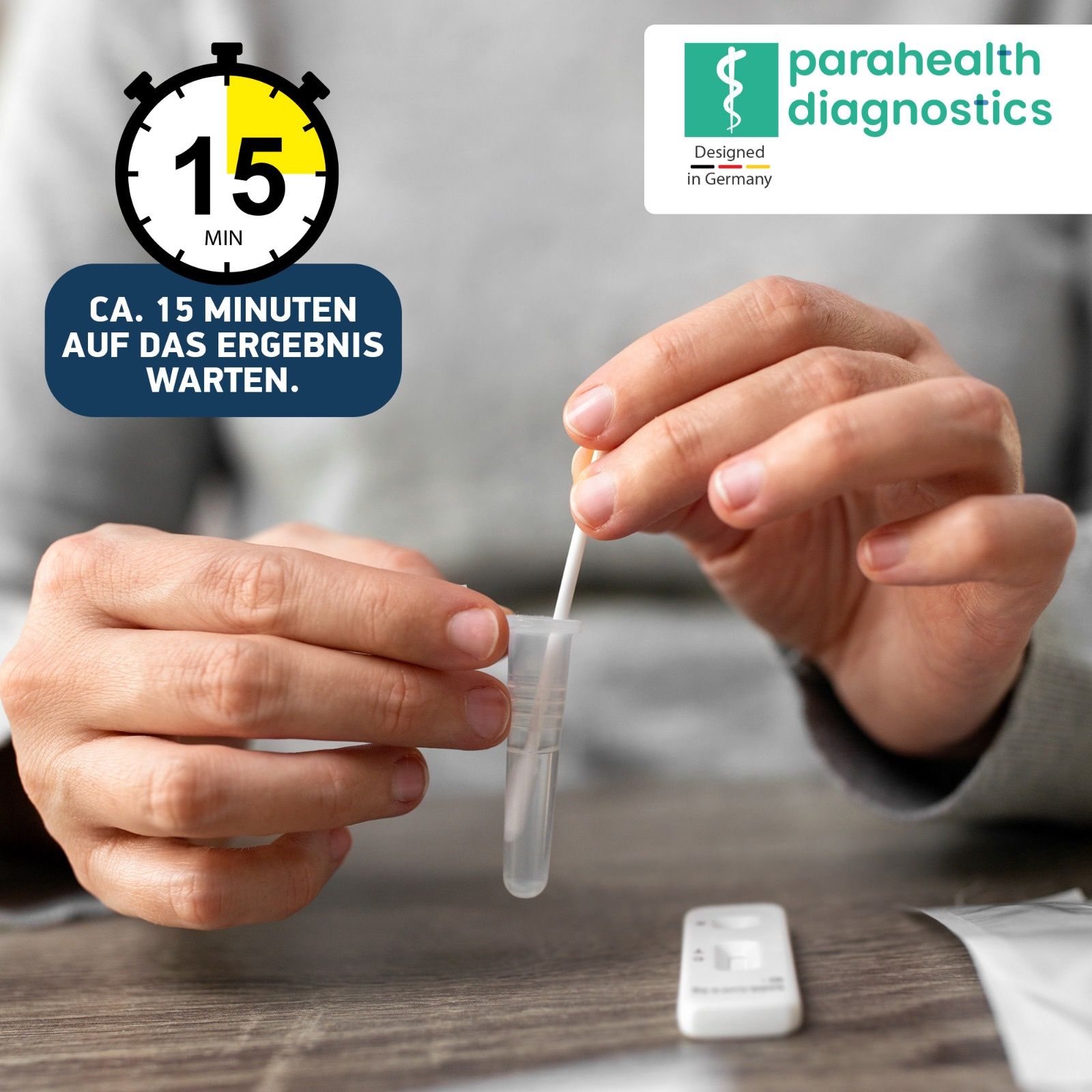 Green Spring Profi-Schnelltest | GRATIS parahealth Corona Tests