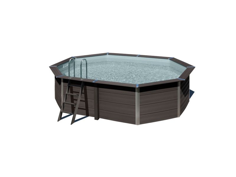 Gre Pool KIT Avantgarde, 664 x 386 x 124 cm Ovalbecken