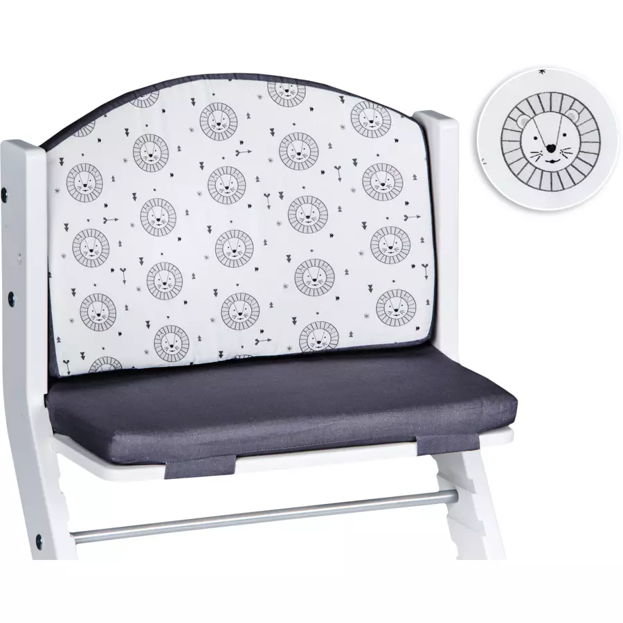 tiSsi® Sitzpolster Löwen grau