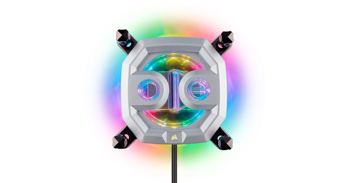 CorsairHydro X Series XC9 RGB CPU Waterblok cpu-koeler  (Zilver)