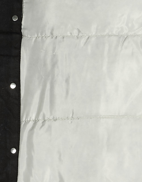 Calvin Klein Jeans - GENDERLESS PADDED DENIM JACKET - Noir