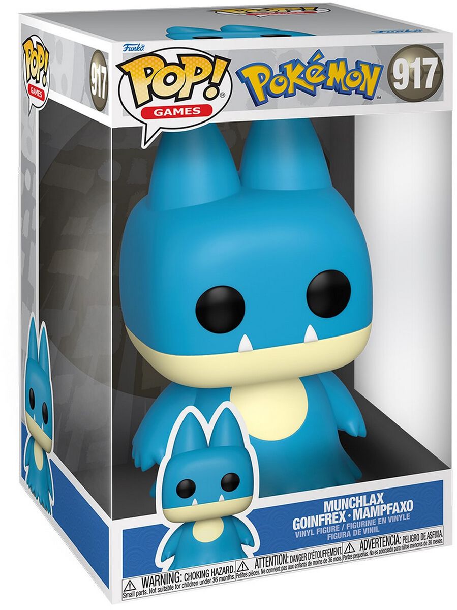 Goinfrex - Funko Pop! n°917 | Pokémon Jumbo Pop!